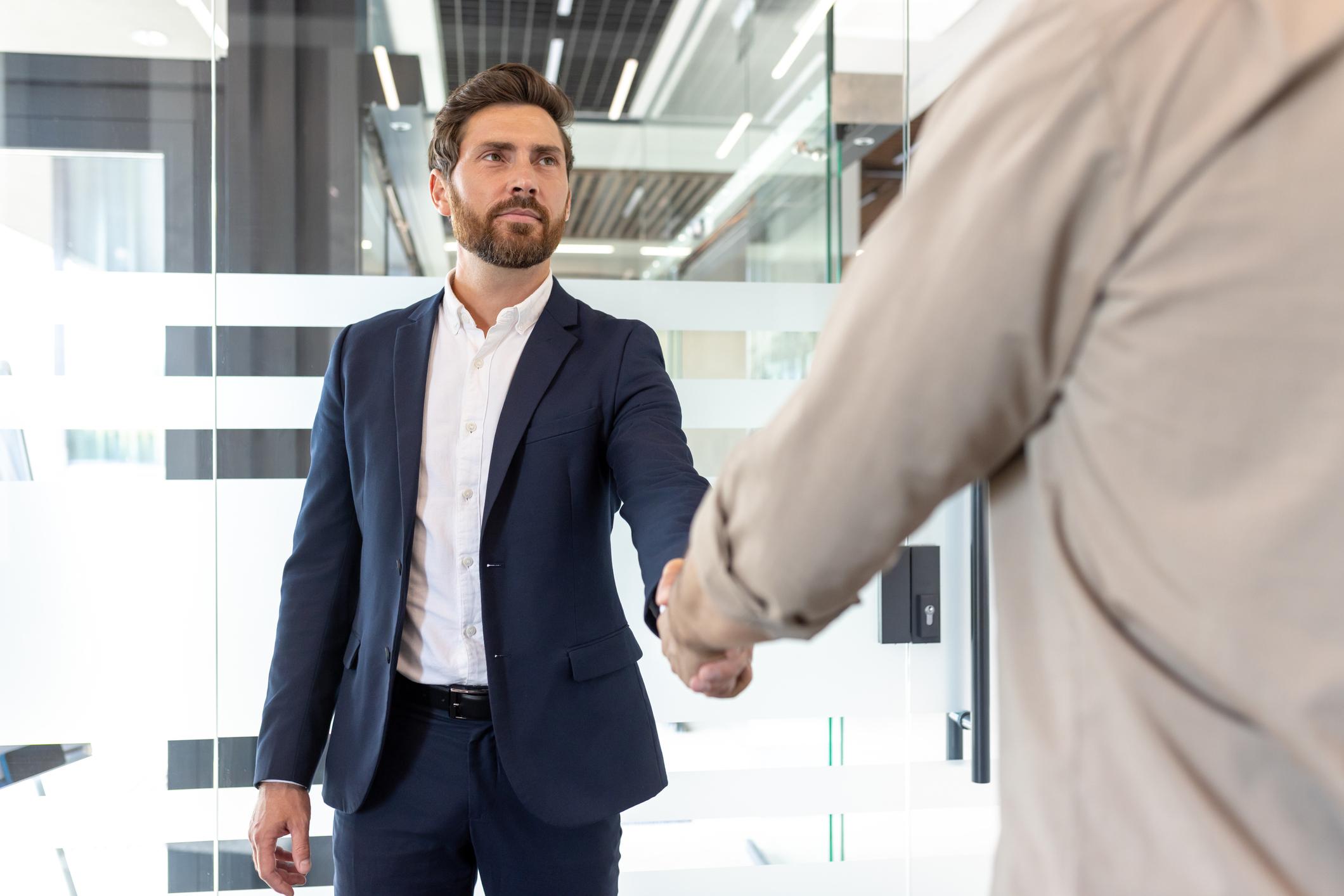 Smart banking infrastructure visual